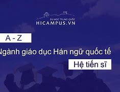 Chuyên Ngành Giáo Dục Hán Ngữ Quốc Tế